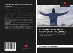 HOMOAFETIVE RIGHT AND REPLACEMENT PREGNANCY - Tavares Rosa, Cleudes Maria