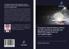 Cryogene behandeling effect op het cyclische gedrag van Ni54Ti46 legering met vormgeheugen - Silva, Tadeu Castro