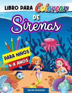 Cover Libro para Colorear de Sirenas