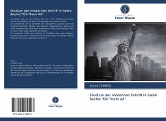 Studium der modernen Schrift in Salim Bachis 