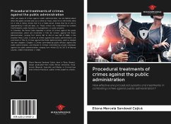 Procedural treatments of crimes against the public administration - Sandoval Cajicá, Eliana Marcela