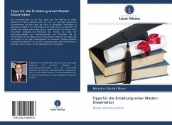 Tipps für die Erstellung einer Master-Dissertation - Núñez Novo, Benigno