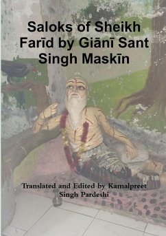 Saloks of Sheikh Far¿d by Gi¿n¿ Sant Singh Mask¿n - Pardeshi, Kamalpreet Singh