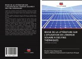 REVUE DE LA LITTÉRATURE SUR L'UTILISATION DE L'ÉNERGIE SOLAIRE À DES FINS THERMIQUES