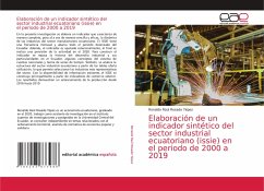 Elaboración de un indicador sintético del sector industrial ecuatoriano (issie) en el periodo de 2000 a 2019