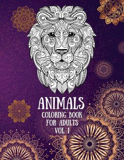 Animals Coloring Book for Adults Vol. 1 - Publishing, Over The Rainbow