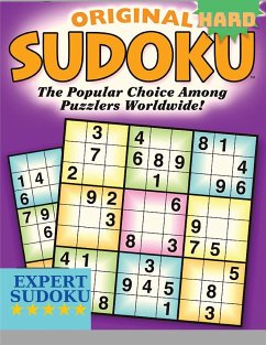 Hard Sudoku Brain Games - Magic Pubisher