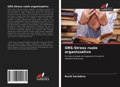 ORS-Stress ruolo organizzativo - Sachdeva, Ruchi