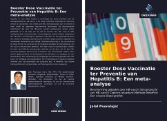 Booster Dose Vaccinatie ter Preventie van Hepatitis B: Een meta-analyse - Poorolajal, Jalal