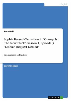 Sophia Burset's Transition in ¿Orange Is The New Black¿. Season 1, Episode 3 &quote;Lesbian Request Denied&quote;