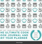 The Ultimate Cook Book journal and Any Year Planner Limited Hardcover Edition