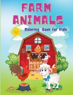Farm Animals Coloring Book for Kids - Wilrose, Philippa