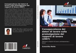 Consapevolezza dei datori di lavoro sulla promulgazione dei rapporti di lavoro (2007) - Naidu, Suwastika
