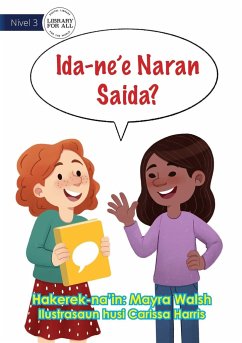 What Is This Called? - Ida-ne'e Naran Saida? - Walsh, Mayra