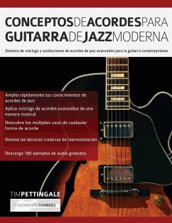 Conceptos De Acordes Para Guitarra De Jazz Moderna - Pettingale, Tim