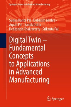 Digital Twin – Fundamental Concepts to Applications in Advanced Manufacturing (eBook, PDF) - Pal, Surjya Kanta; Mishra, Debasish; Pal, Arpan; Dutta, Samik; Chakravarty, Debashish; Pal, Srikanta