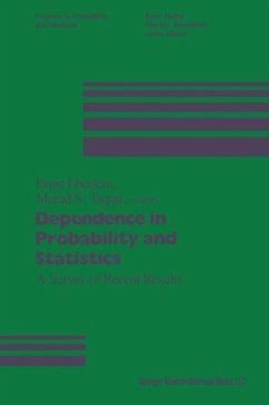 Dependence in Probability and Statistics (eBook, PDF) - Taqqu, Murad; Eberlein