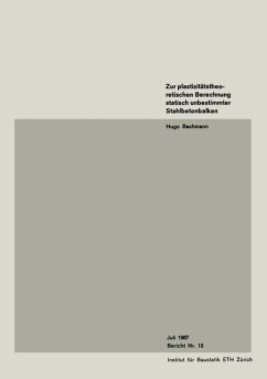 Zur plastizitätstheoretischen Berechnung statisch unbestimmter Stahlbetonbalken (eBook, PDF) - Bachmann