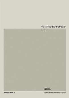 Tragwiderstand von Hochhäusern (eBook, PDF) - Zimmerli, B.