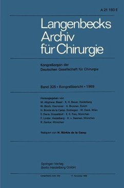 Langenbecks Archiv für Chirurgie (eBook, PDF) - Camp, H. BÏ<rkle de la