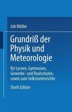 Grundriß der Physik und Meteorologie (eBook, PDF) - Müller, Joh.