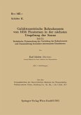 Galaktozentrische Bahnelemente von 1026 Fixsternen in der nächsten Umgebung der Sonne (eBook, PDF)