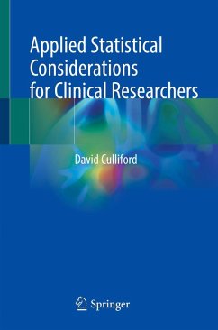 Cover Applied Statistical Considerations for Clinical Researchers