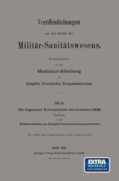 Die Hagenauer Ruhrepidemie des Sommers 1908 (eBook, PDF) - Loparo, Kenneth A.