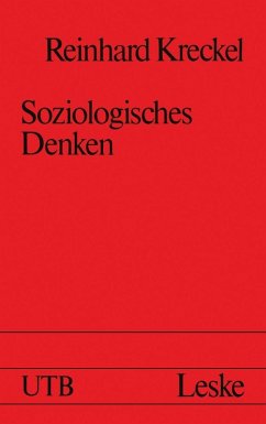 Soziologisches Denken (eBook, PDF) - Kreckel, Reinhard