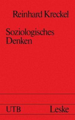 Soziologisches Denken (eBook, PDF) Cover Soziologisches Denken (eBook, PDF)