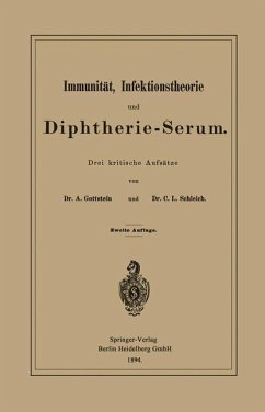 Cover Immunität, Infektionstheorie und Diphtherie-Serum (eBook, PDF)