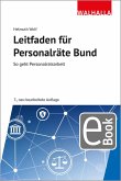 Leitfaden für Personalräte Bund (eBook, PDF)