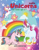 Cute Unicorns coloring book 2