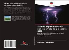 Études expérimentales sur les effets de puissants DME - Alexandrowa, Eleanora