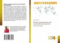 Women empowerment and sustainable development - Nyambura, Peter