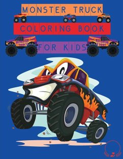 Monster Truck Coloring Book for Kids - Manor, Steven Cottontail