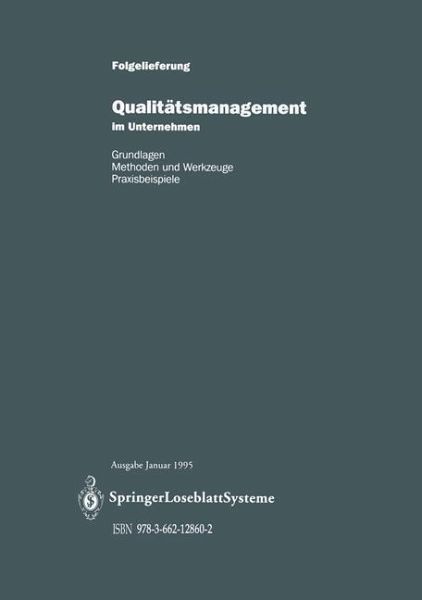 Qualitätsmanagement im Unternehmen (eBook, PDF) Qualitätsmanagement im Unternehmen (eBook, PDF)