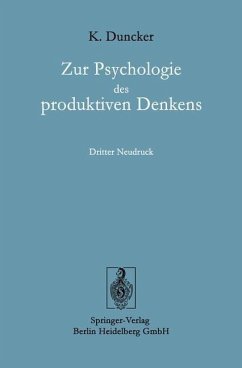 Cover Zur Psychologie des produktiven Denkens (eBook, PDF)
