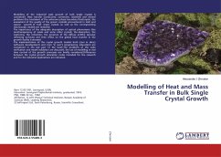 Modelling of Heat and Mass Transfer in Bulk Single Crystal Growth - Zhmakin, Alexxander I.