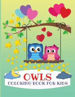 Owls Coloring Book for Kids - Wilrose, Philippa