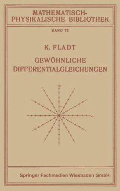 Gewöhnliche Differentialgleichungen (eBook, PDF) - Fladt, Kuno