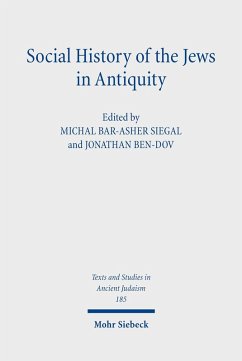 Cover Social History of the Jews in Antiquity (eBook, PDF)