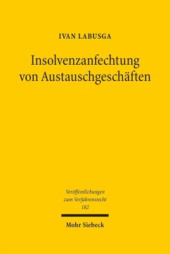 Cover Insolvenzanfechtung von Austauschgeschäften (eBook, PDF)