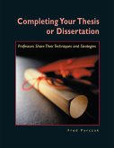 Completing Your Thesis or Dissertation (eBook, ePUB)