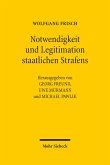 Notwendigkeit und Legitimation staatlichen Strafens (eBook, PDF)