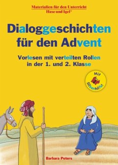 Dialoggeschichten für den Advent / Silbenhilfe - Peters, Barbara