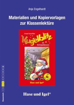 Kugelblitz als Weihnachtsmann / Silbenhilfe. Begleitmaterial - Engelhardt, Anja