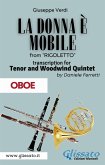 (Oboe) La donna è mobile - Tenor & Woodwind Quintet (fixed-layout eBook, ePUB)