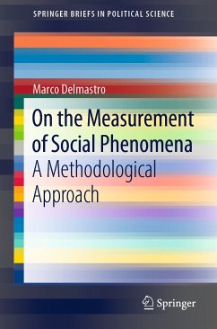 On the Measurement of Social Phenomena (eBook, PDF) - Delmastro, Marco