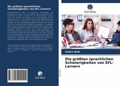 Die größten sprachlichen Schwierigkeiten von EFL-Lernern - Aleb, Salma